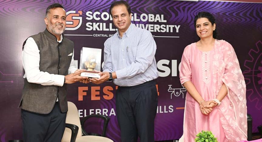मध्य भारत के पहले स्किल्स फेस्ट का स्कोप ग्लोबल स्किल्स यूनिवर्सिटी में आगाज